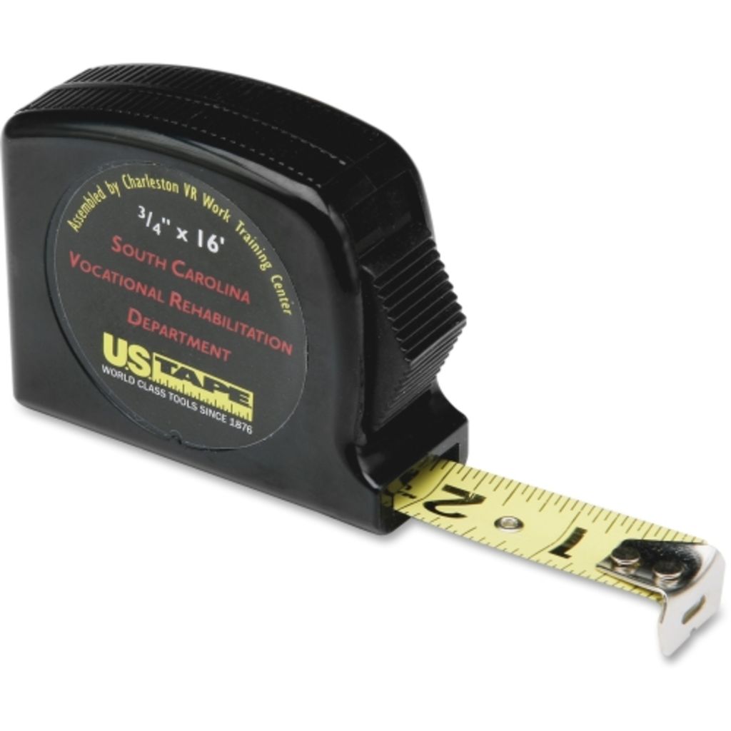 Features Imperial markingsGraduated with increments of 1/16 and 1/32 for the first 6Features power return, blade lock and a belt clipComes in an impactresistant plastic caseLength: 16