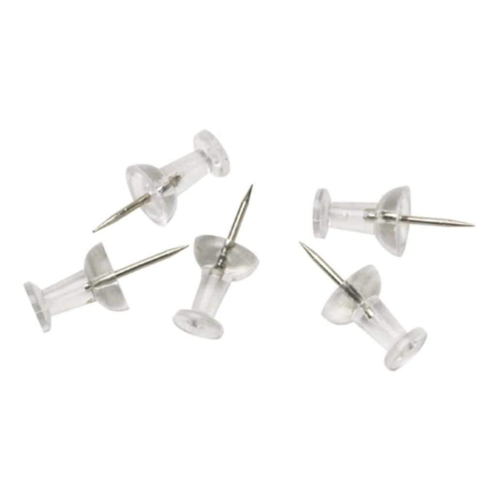 PUSH PINS,100/BX,SV