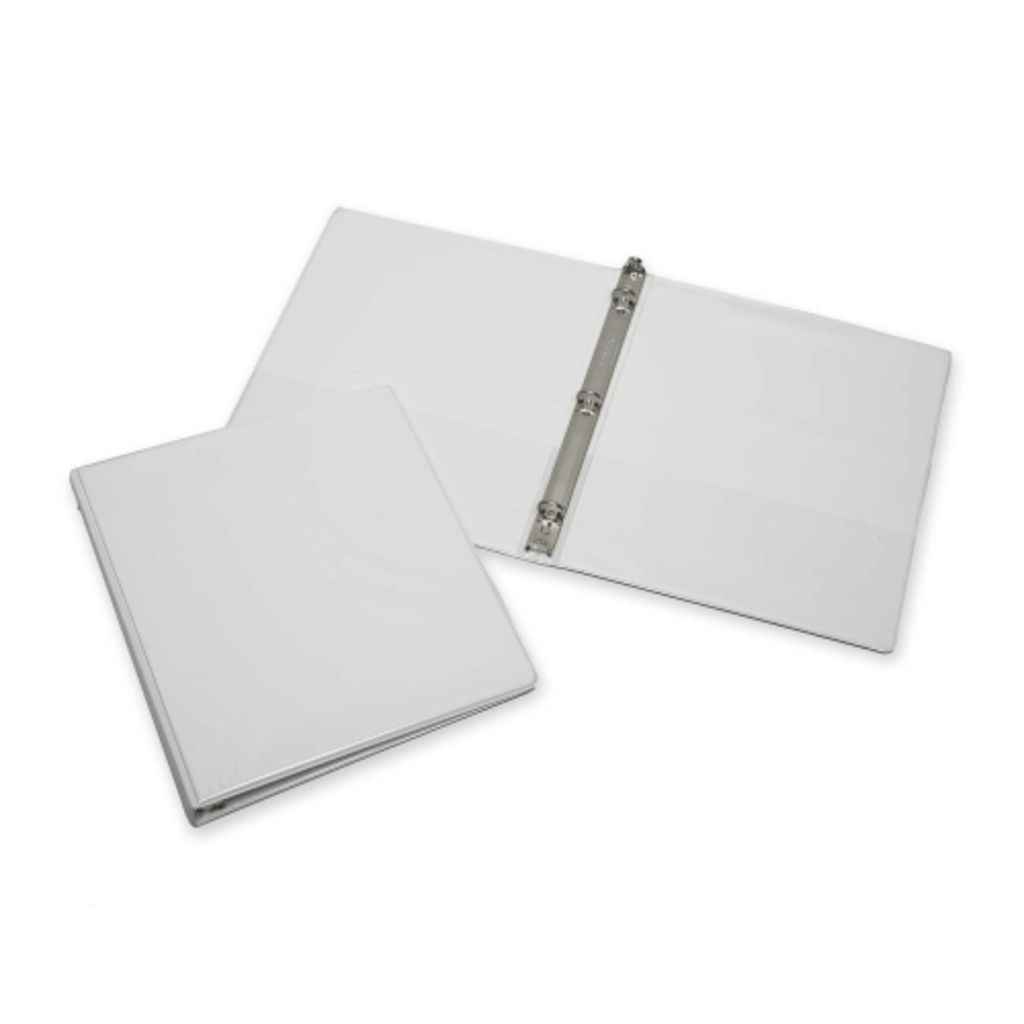 BINDER,VIEW,3 RNG,1/2 CAPACITY WHITE