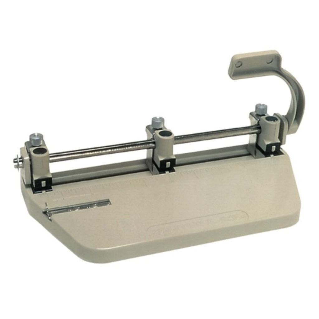 3HOLE PUNCH MEDIUMDUTY, 1/4 INCH HOLE, BEIGE