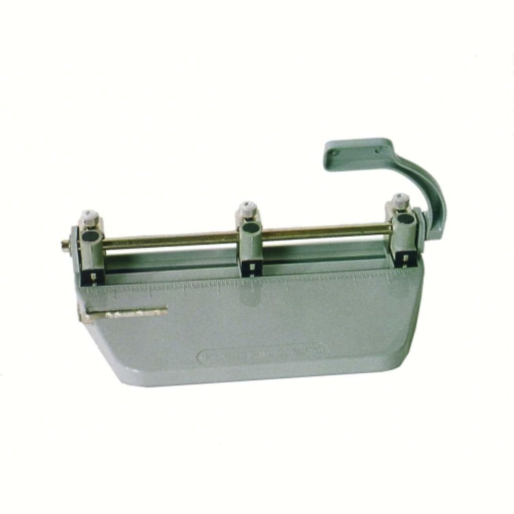 3HOLE PUNCH 1/4 GRAY