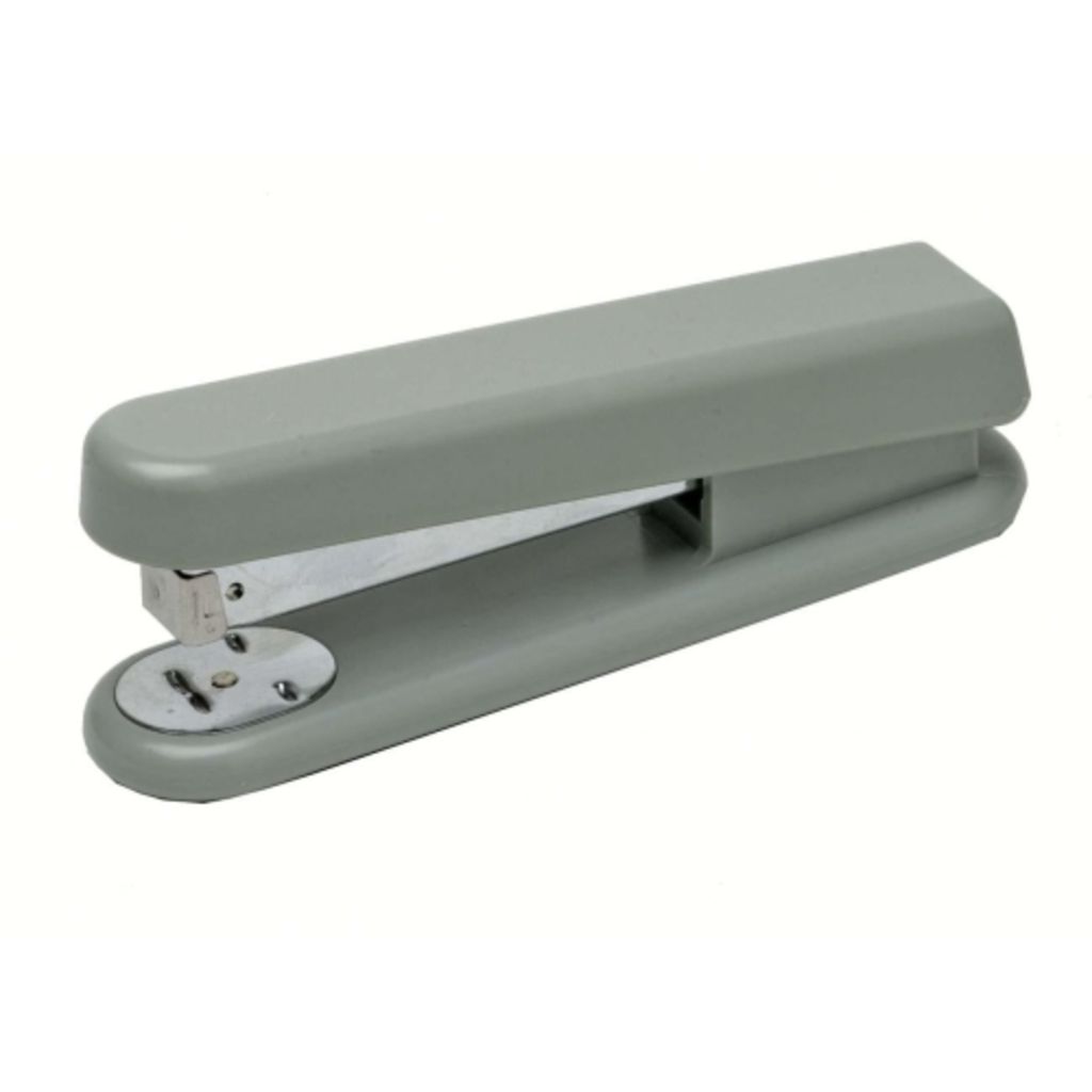 STAPLER, DESK, FULLSTRIP, GRAY
