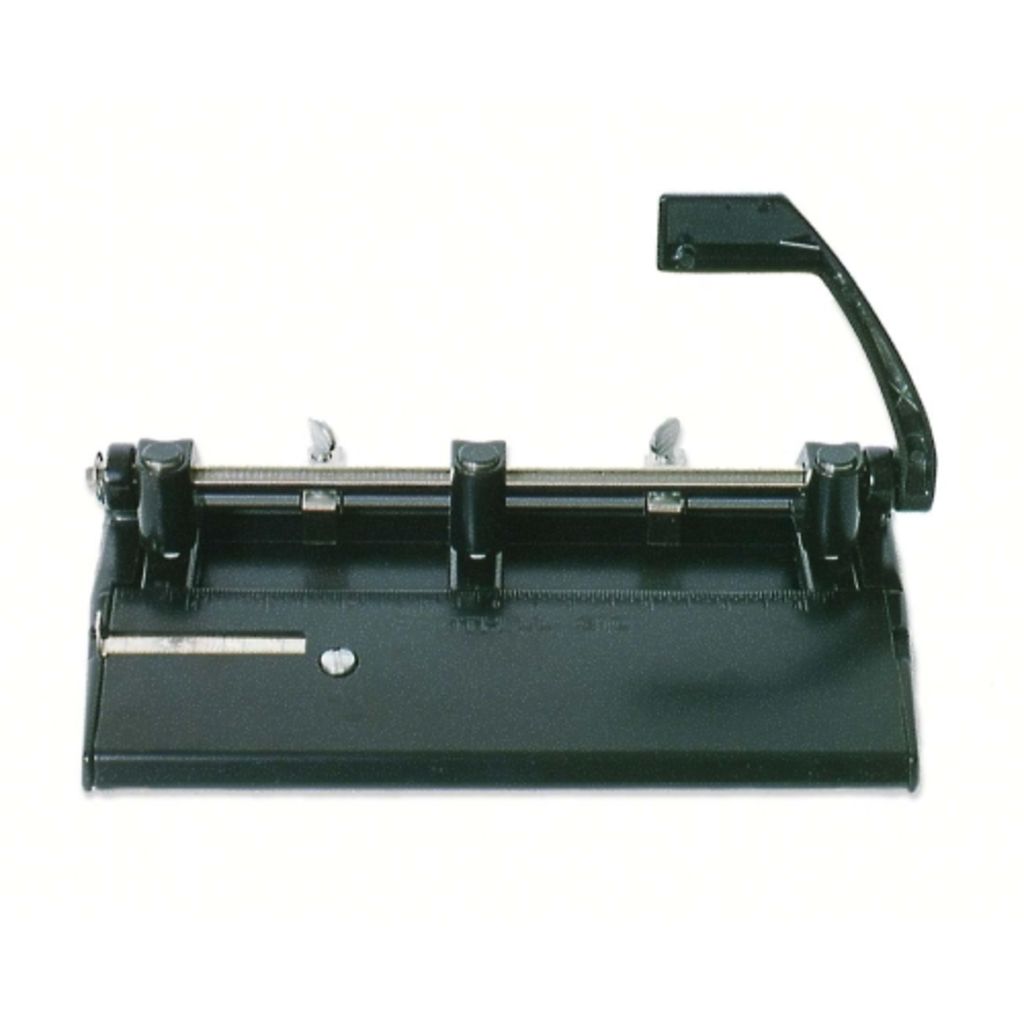 3HOLE PUNCH HEAVYDUTY, 13/32 IN HOLE, BLACK