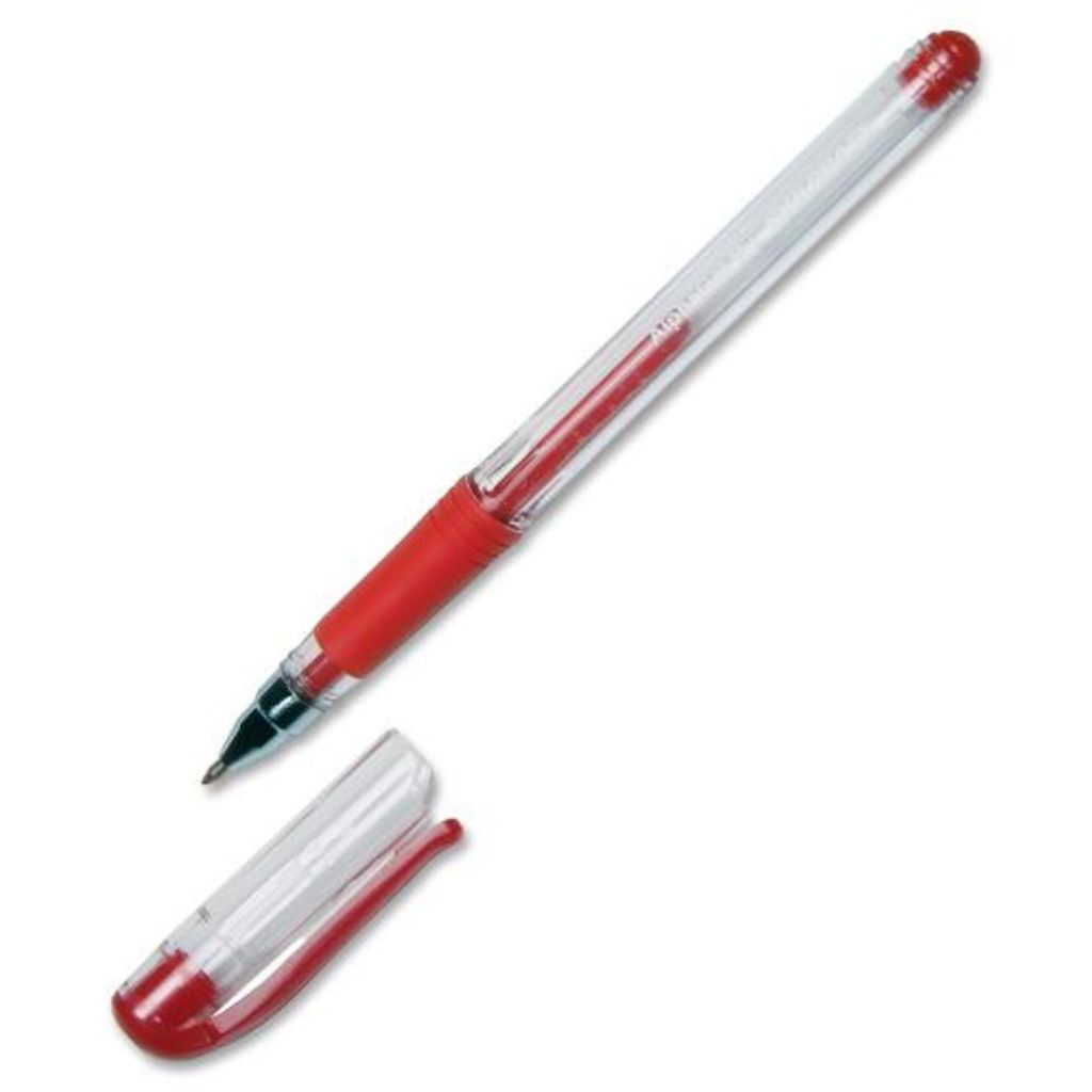 ALPHAGEL INK PEN RED INK,0.7MM POINT MEDIUM POINT