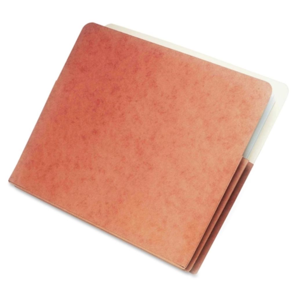 ACCORDION POCKET FOLDER, 1 3/4 INCHES, LETTER SIZE, RED