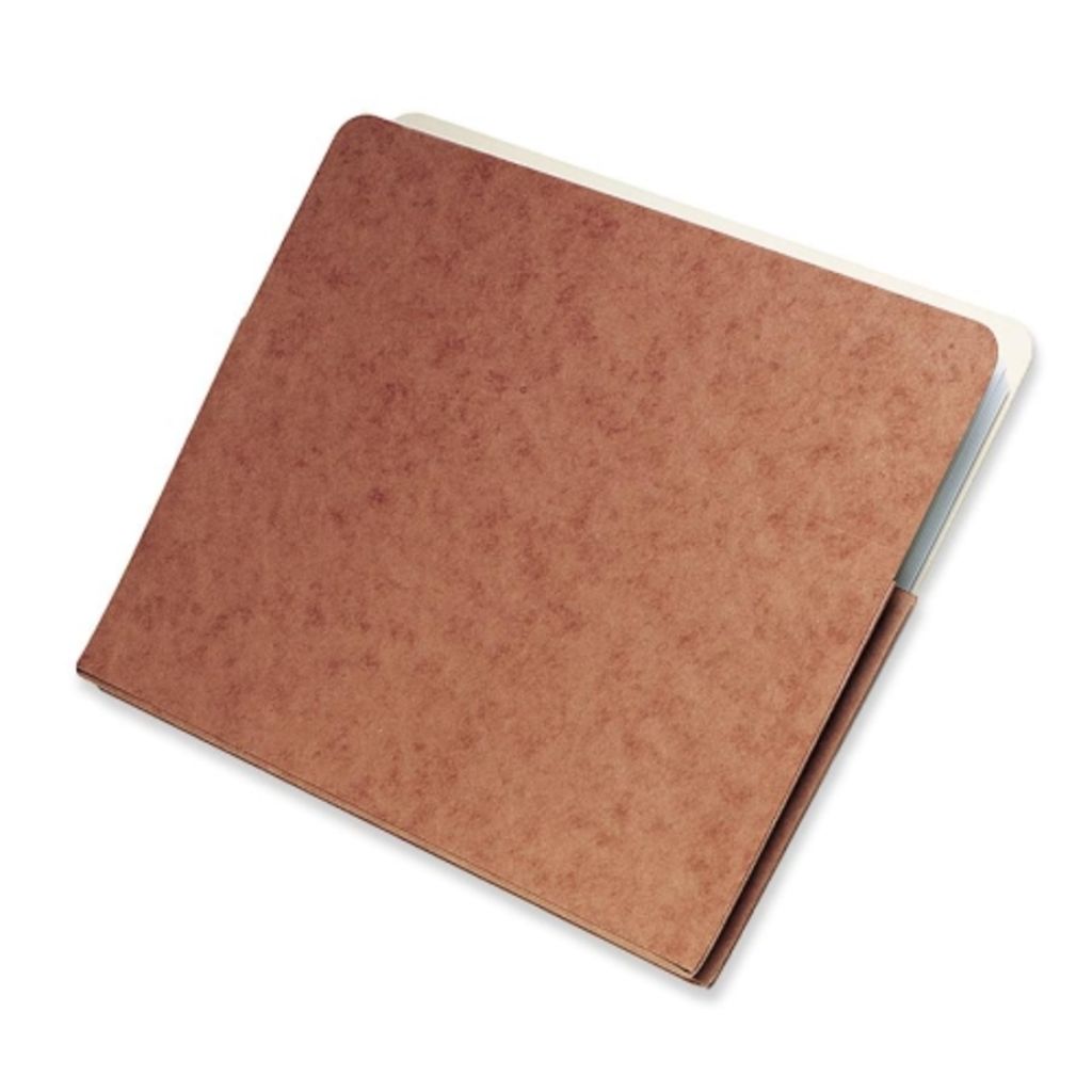 ACCORDION POCKET FOLDER, 7/8 INCHES, LETTER SIZE, RED