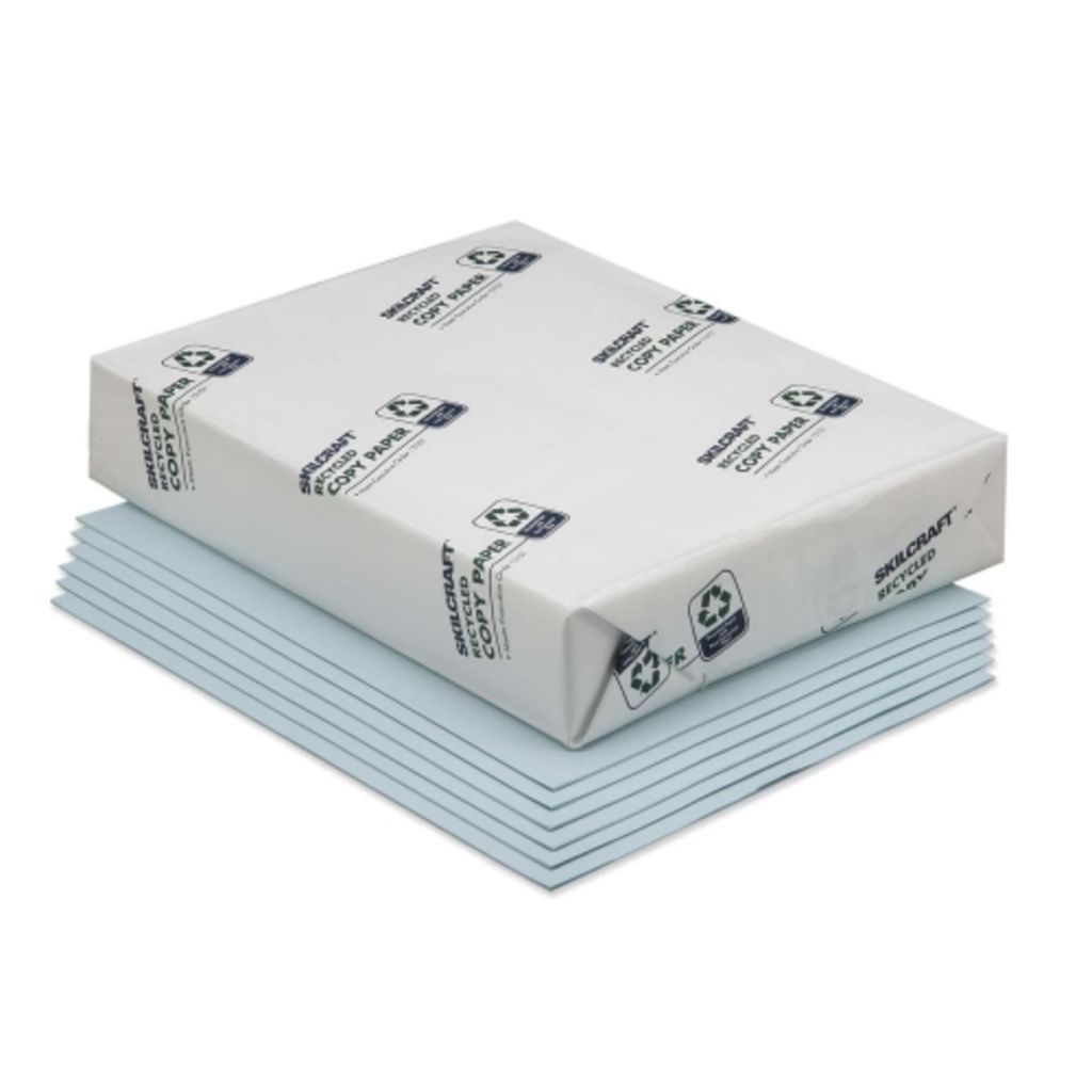 COPY PAPER DUAL PURPOSE XEROGRAPHIC BLUE,8 1/2 X 11 IN