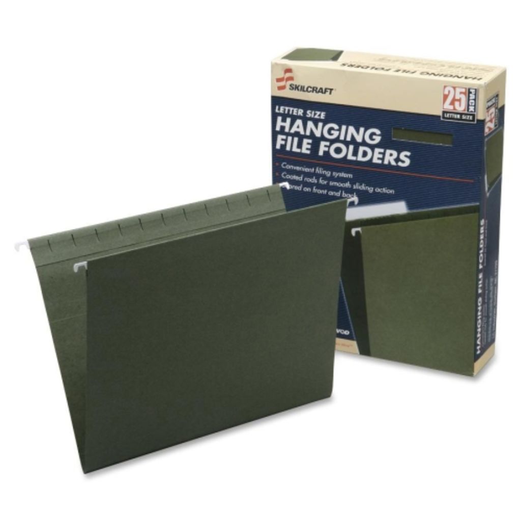 FOLDER,FILE, HANGING LTR,1/5CUT TAB,25BX