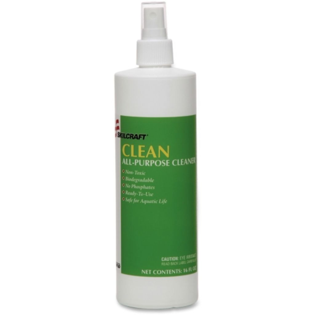 Ready to use multisurface cleaner and degreaser safe to use on all hard surfaces. Light BlueGreen 16Ounce Allpurpose Cleaner