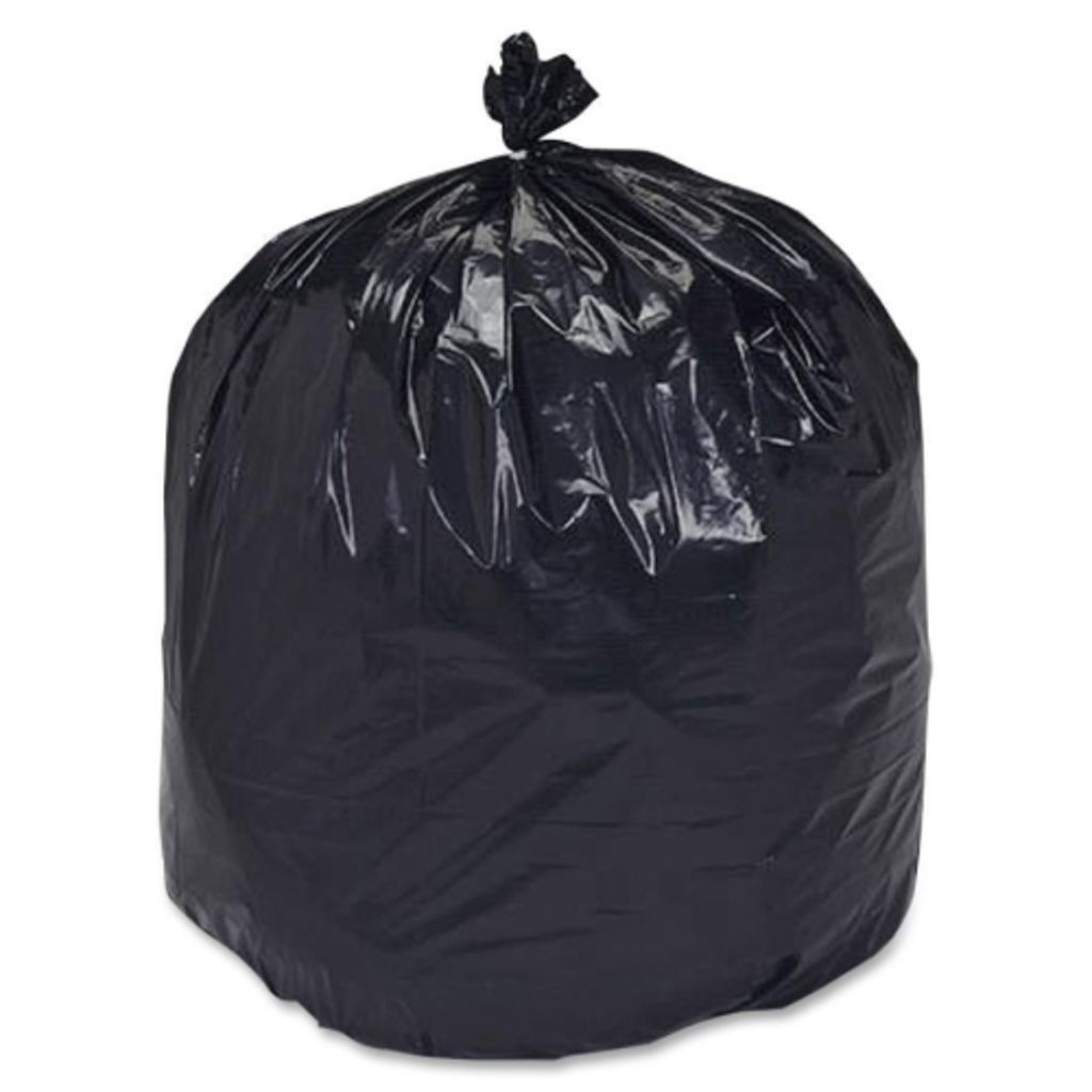 TOTAL RECYCLED CONTENT TRASH BAG, 36 X 60 INCH