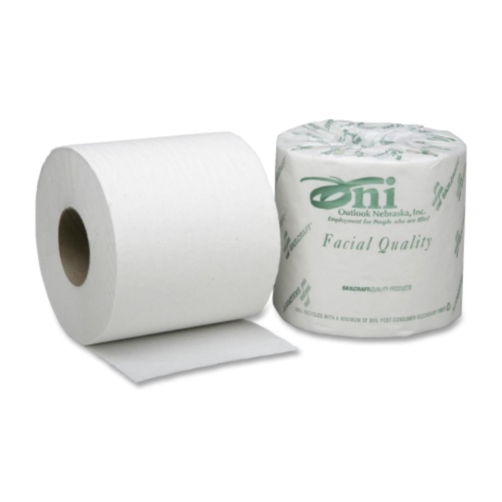 BASIS WEIGHT: 17LBS. TWOPLY. TOILET TISSUE CONSISTS OF 4 X 4 PERFORATED SHEETS WOUND AROUND A CORE. UNCOMPRESSED ROLLS ARE INDIVIDUALLY WRAPPED.