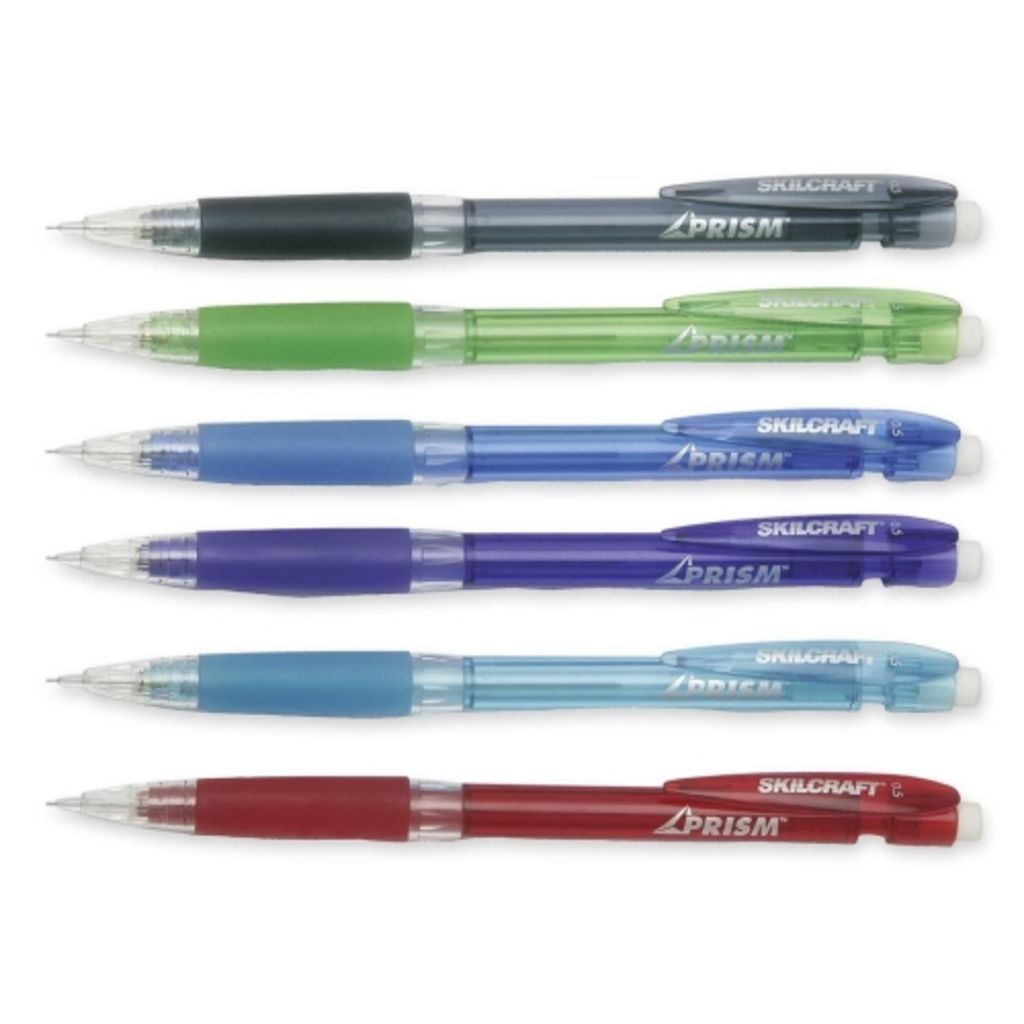 ASSORTED TRANSLUCENT MECHANICAL PENCILS 0.5MM