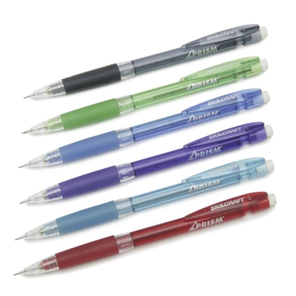 ASSORTED TRANSLUCENT MECHANICAL PENCILS 0.7MM