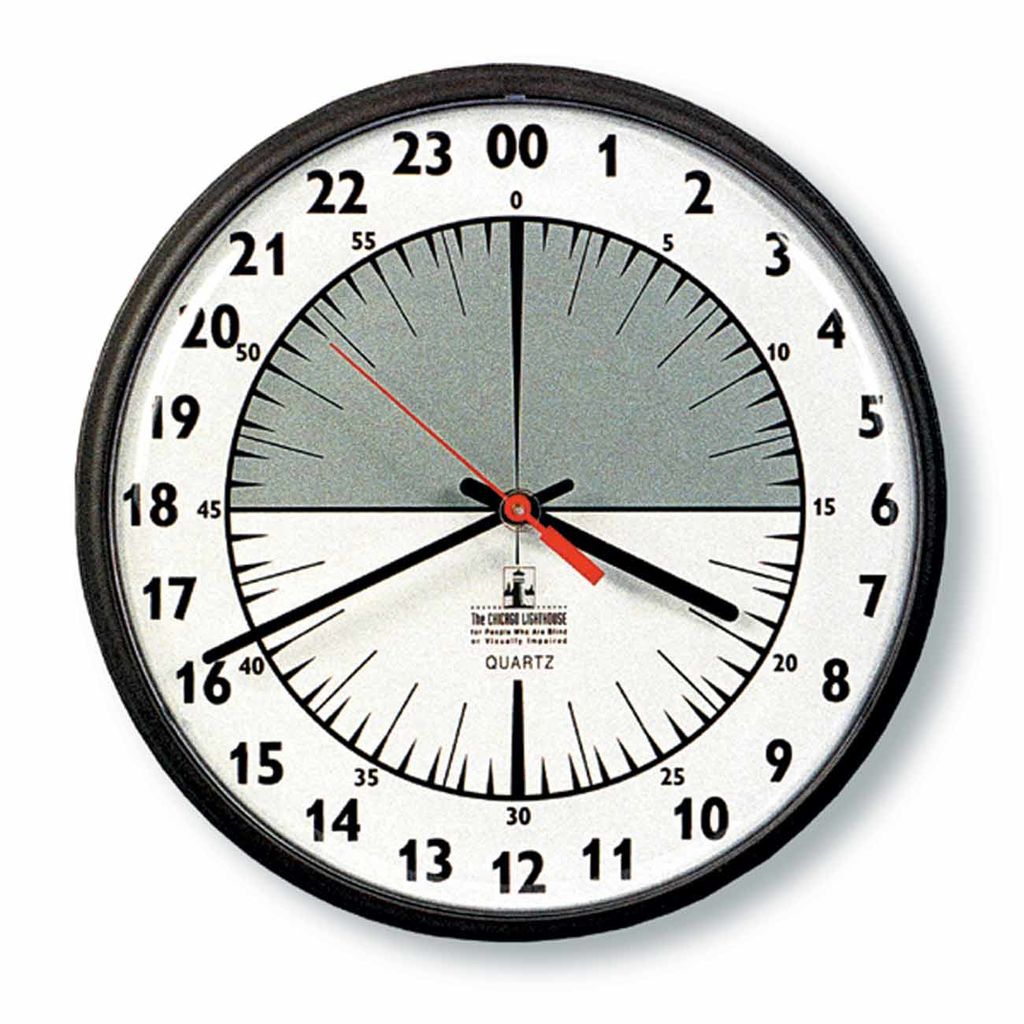24 HOUR WALL CLOCK