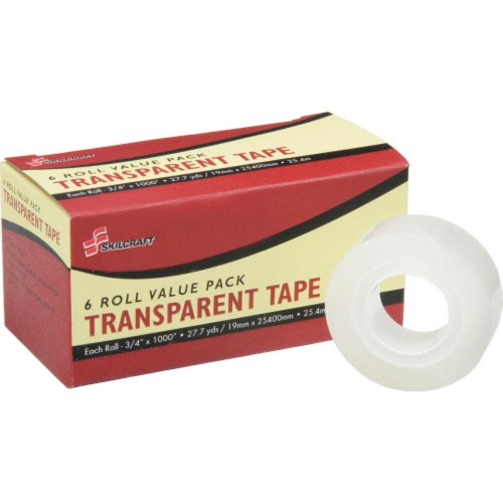 TAPE,GLOSS,3/4X1000, PK/6