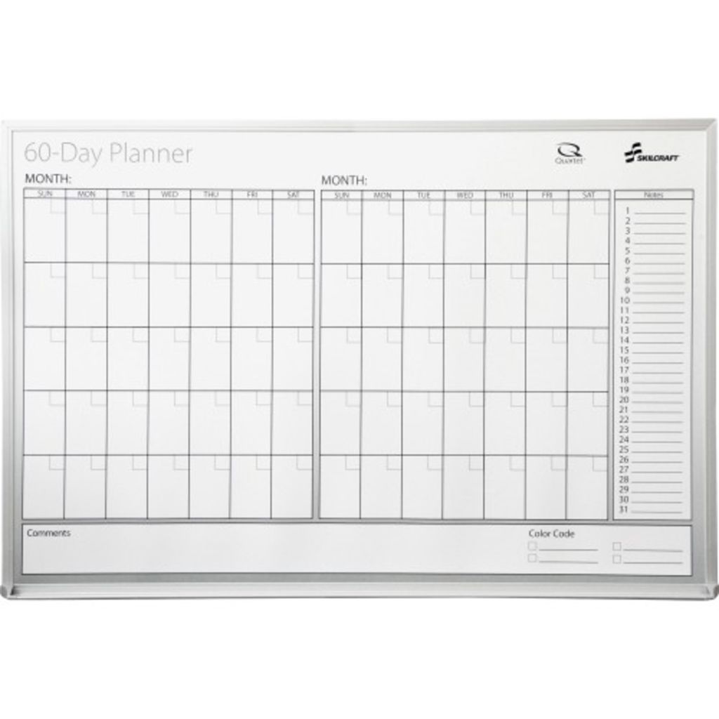 SKILCRAFT 7520012239897 Dry Erase Planner