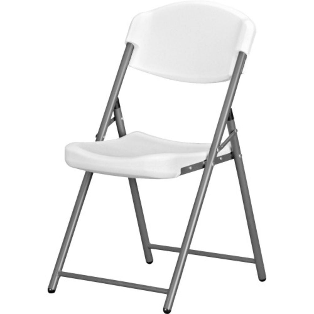 Chair Folding Platinum 18 W x 16 D x 331/2 H in Open Position