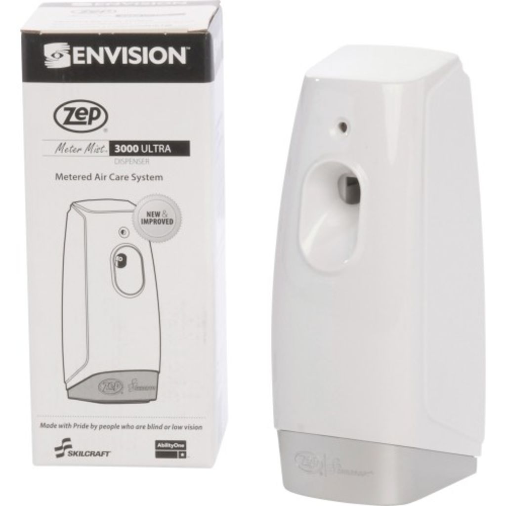 SKILCRAFT Zep Meter Mist 3000 Plus Air Freshener Dispenser