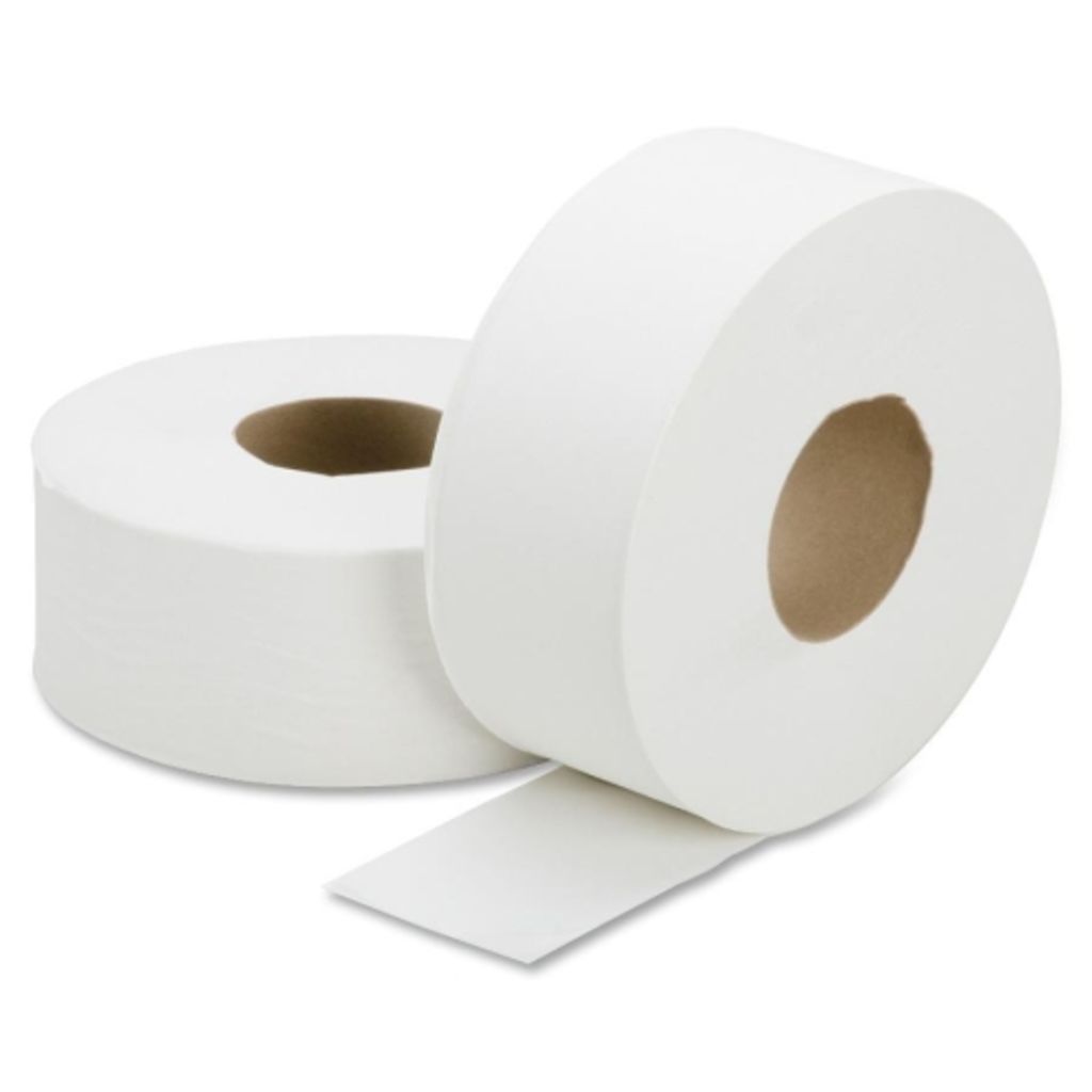 JUMBO ROLL TOILET TISSUE, 1 PLY, 3.7 X 2000