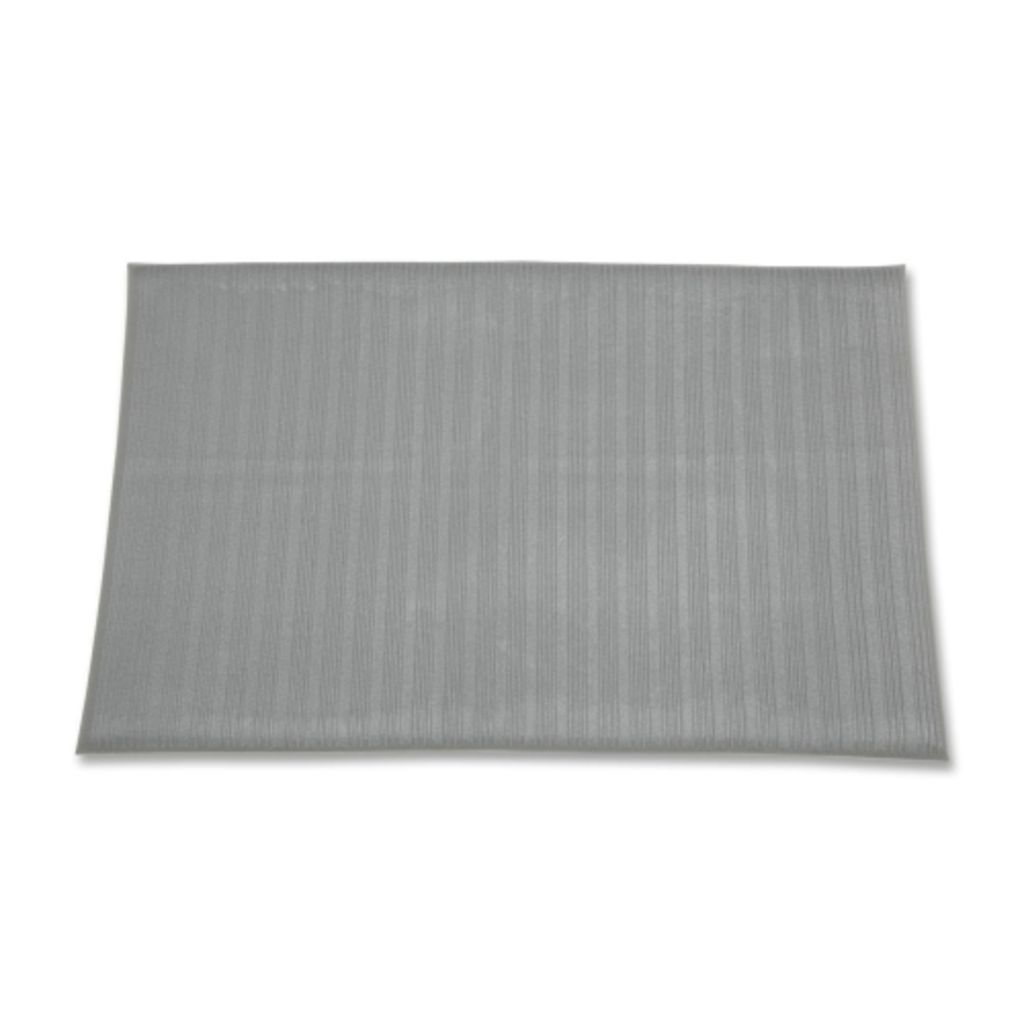3X5 RIBBED VINYL ANTIFATIGUE MAT, GRAY