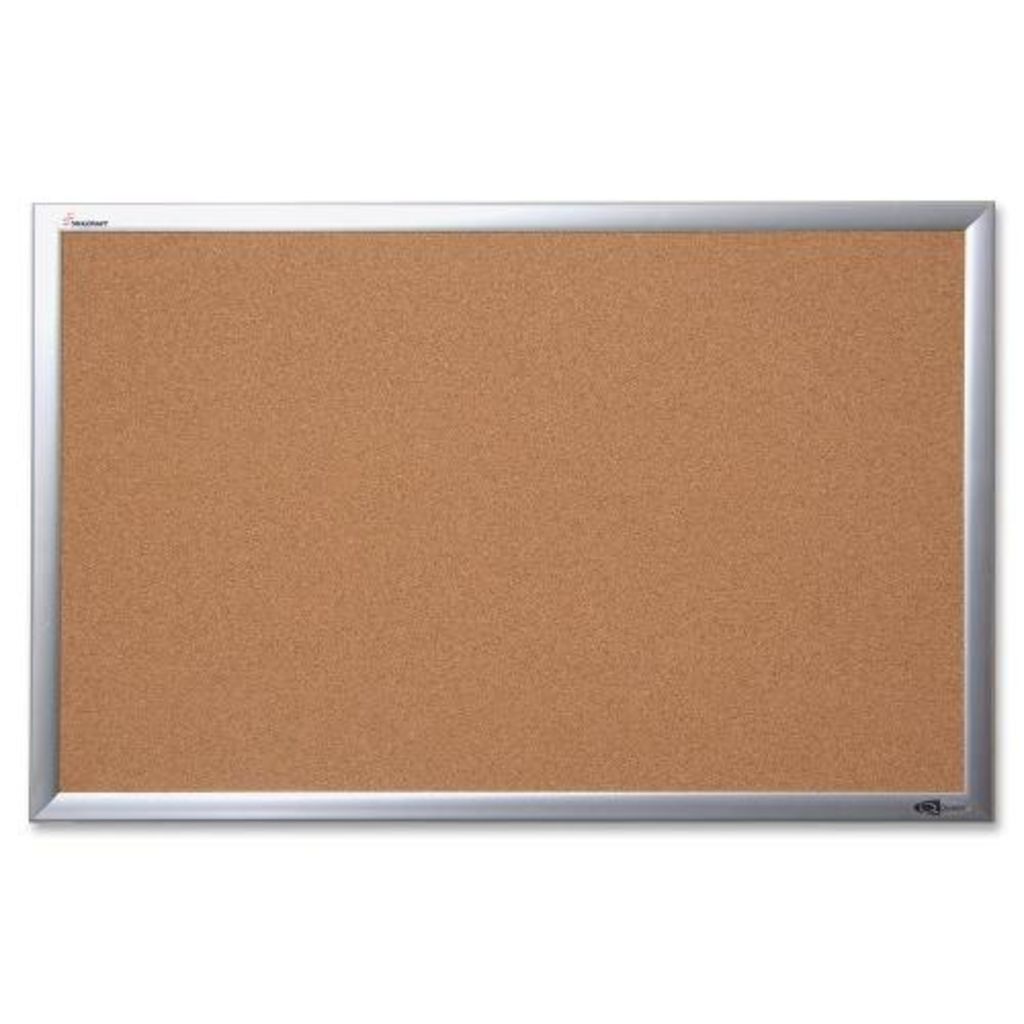 PREMIUM NATURAL CORK BULLETIN BOARD, 36 X 48 INCHES