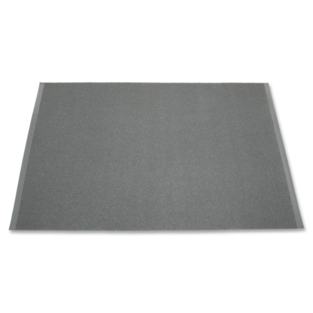 FLOOR MAT, ANTISKID BACKING, 3 X 5, SLATE/GRAY