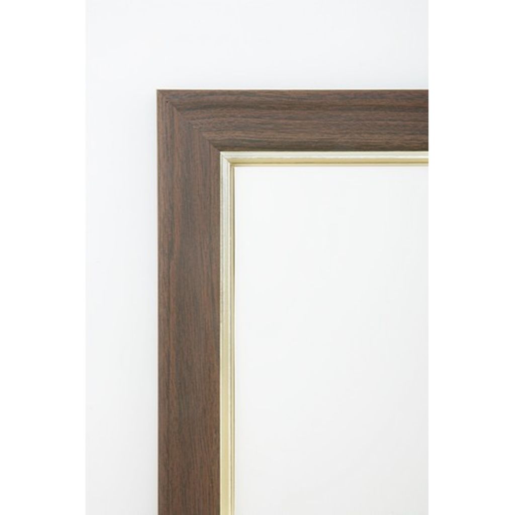 FRAME, STYLE B, VINYL, 16 X 20, WALNUT