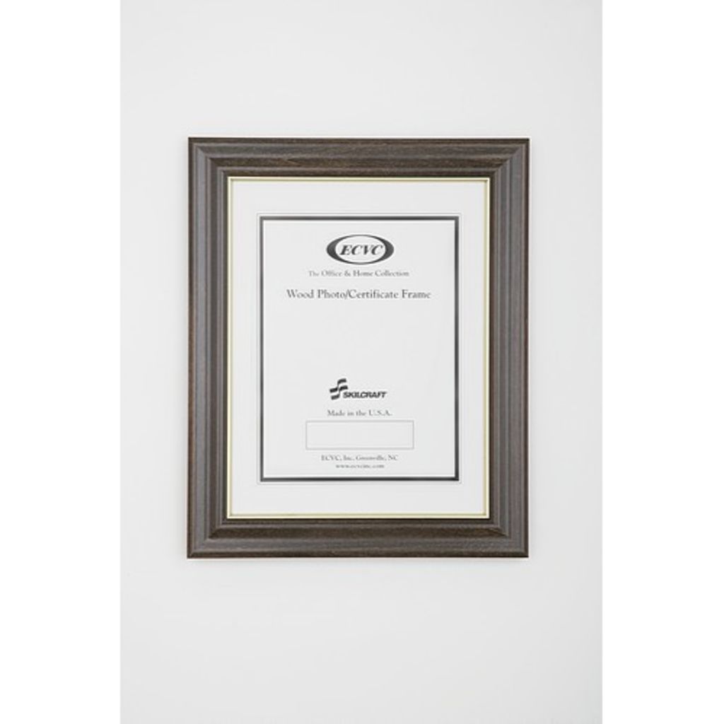 FRAME, STYLE C, STAINED, 10 X 14, WALNUT