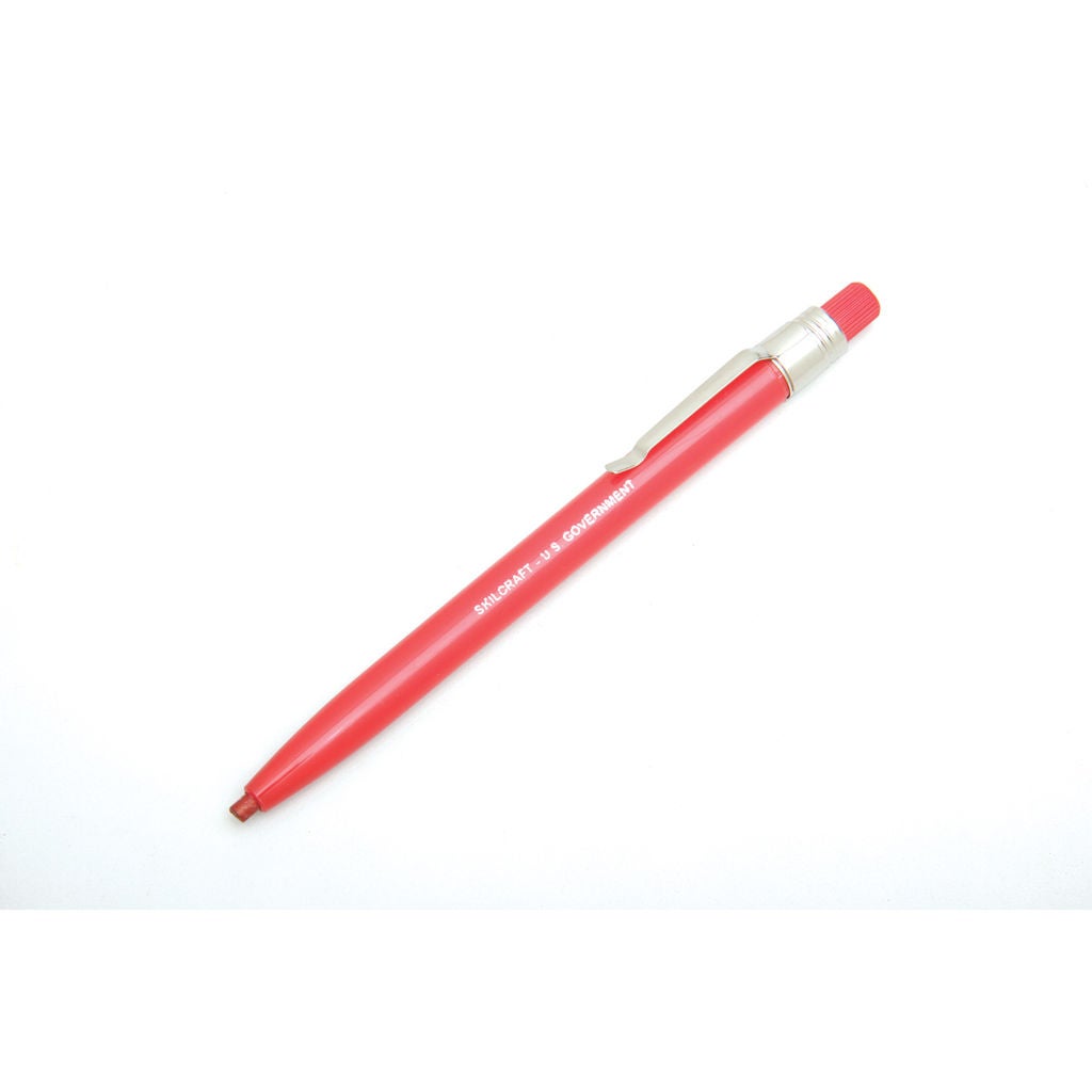 CHINA MARKER WAX PENCIL RED LEAD, 12 COUNT