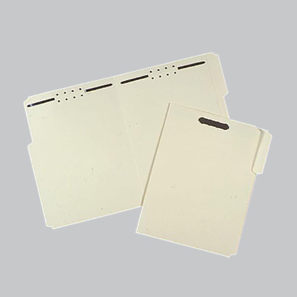 FILE FOLDER REINFORCED MANILA LETTER, 1/3 CUT