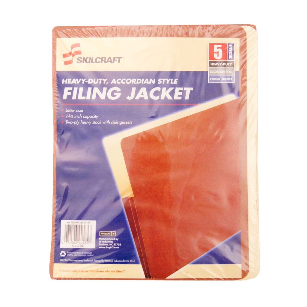 Red Wallet Ltr 5PgLetter  8.50 Width x 11 Length Sheet Size  Red  Recycled  10/CasePG
