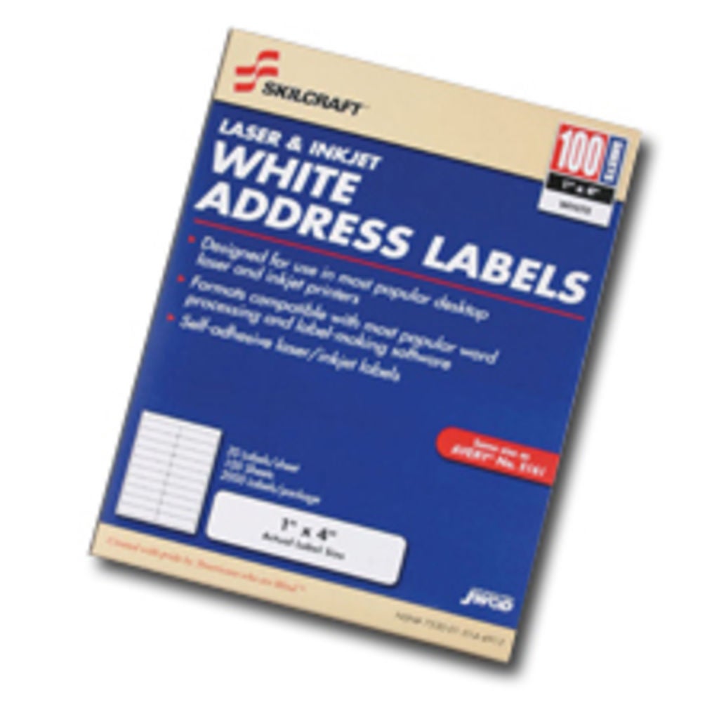 ADDRESS LABEL CLEAR 2 X 4 1/8 500 LABELS