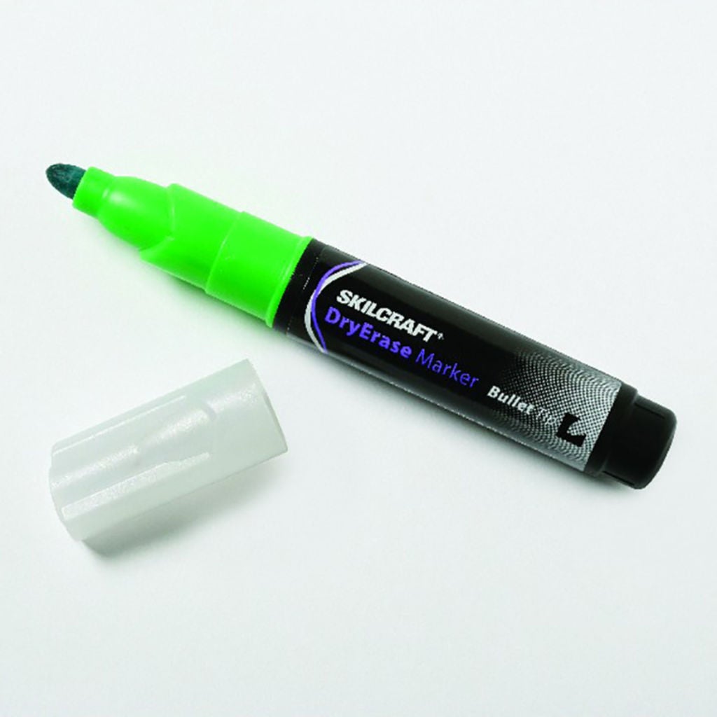 MARKER DRY ERASE BLT GRN