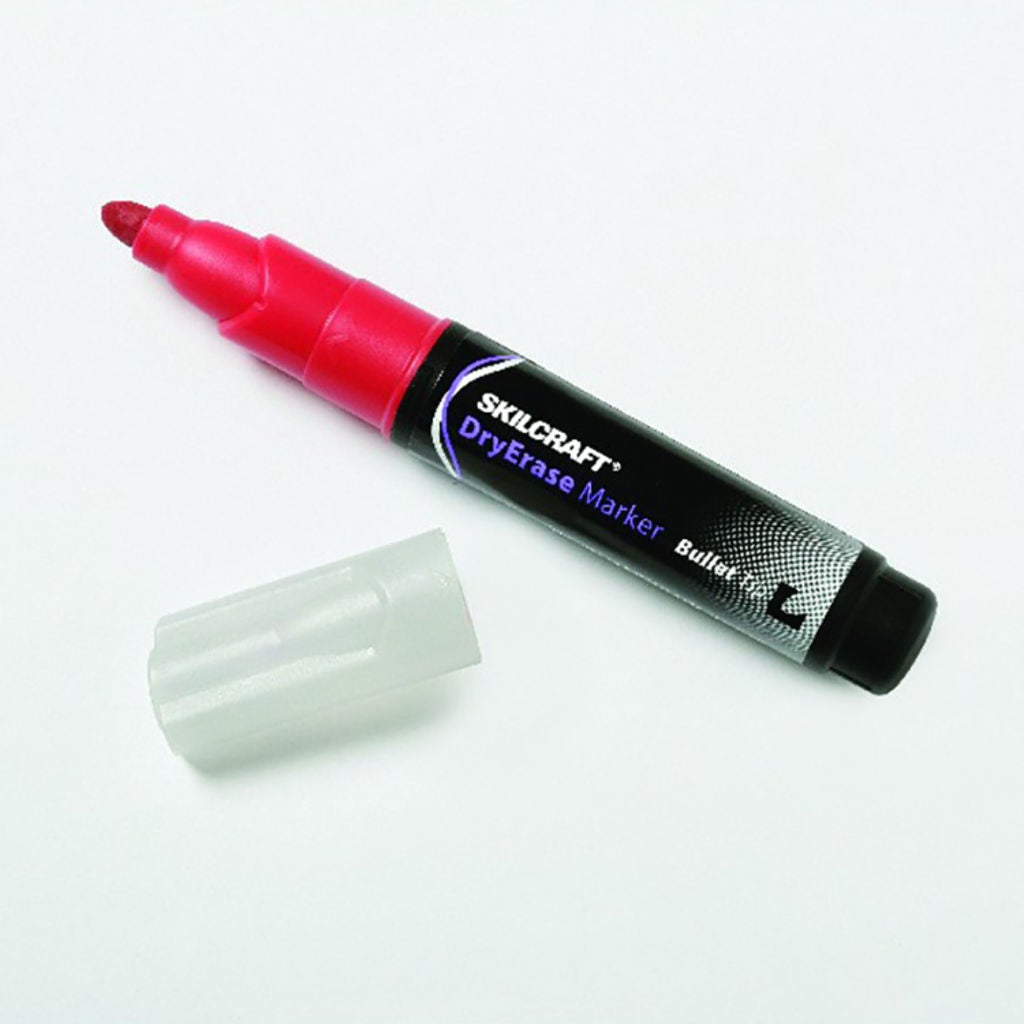 MARKER DRY ERASE BLT RED