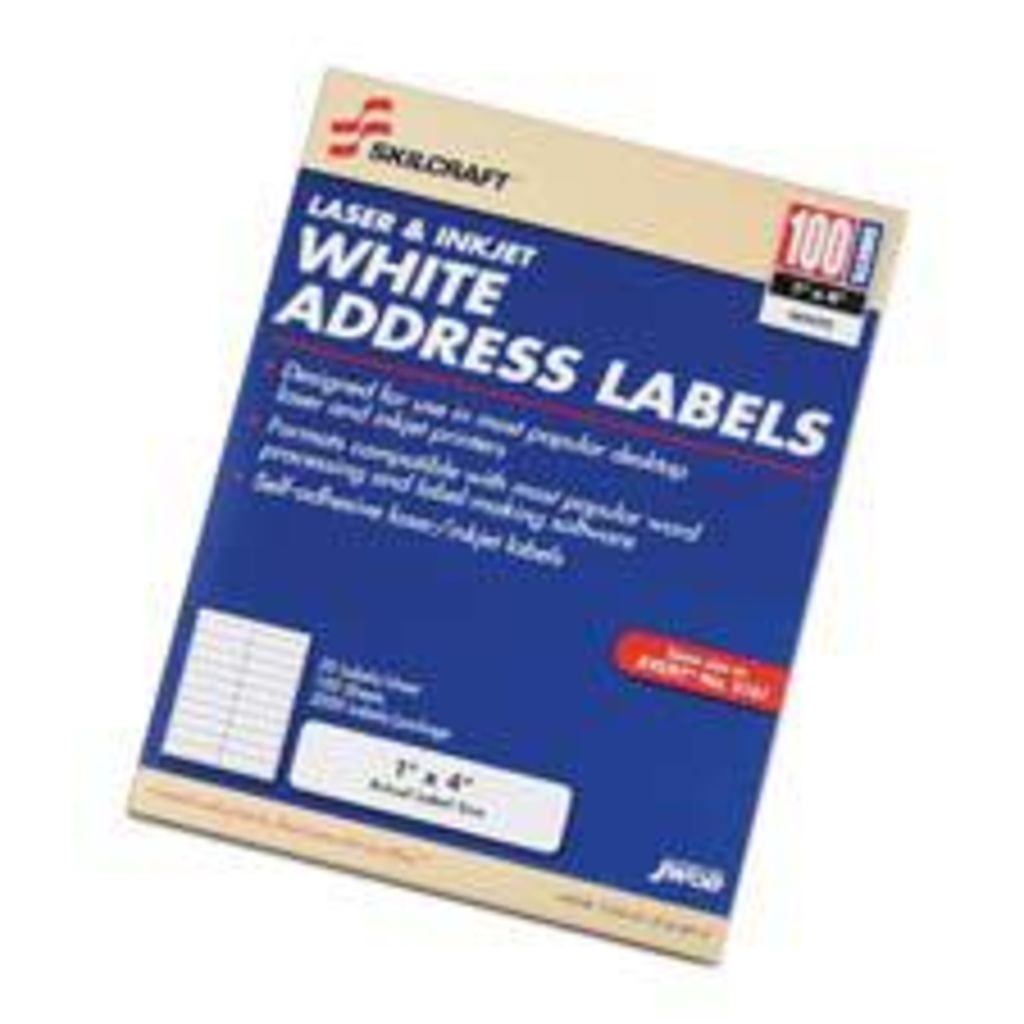 ADDRESS LABEL CLEAR 11/3 X 4 1/8 700 LABELS