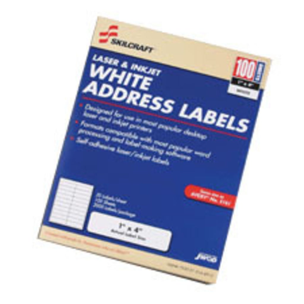 ADDRESS LABEL CLEAR 1/2 X 1 3/4 2000 LABELS