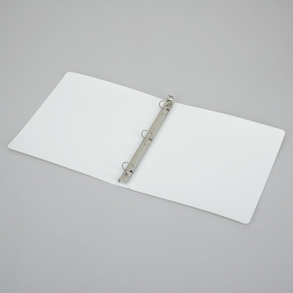 3RING POLY BINDER 1 INCH WHITE