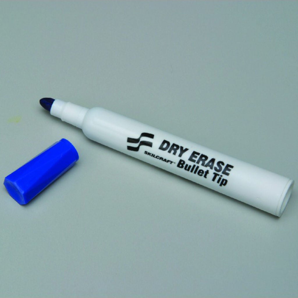 MARKER DRY ERASE BLT BLUE