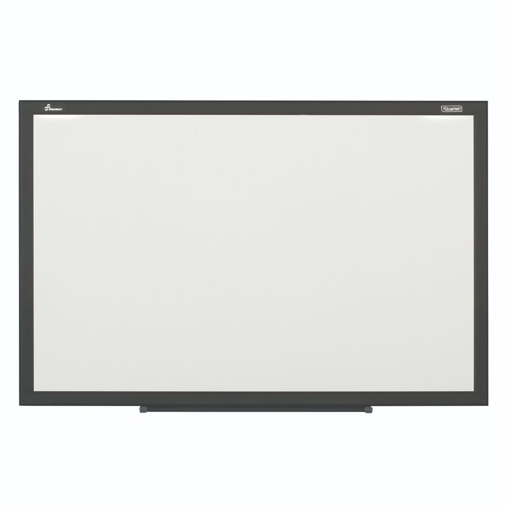 DRYERASE BD MAG PORC BLKFR 3X2