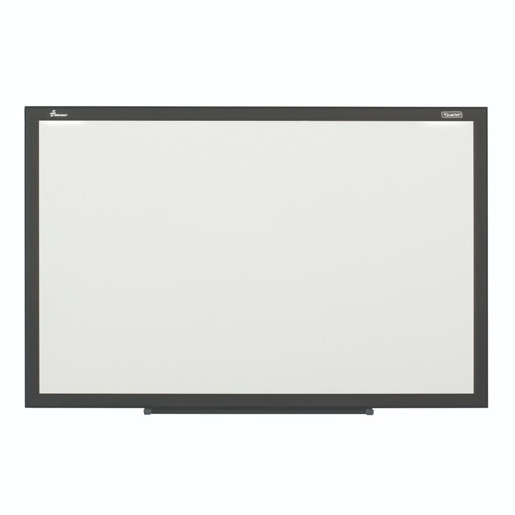 DRYERASE BD MAG PORC BLKFR 6X4