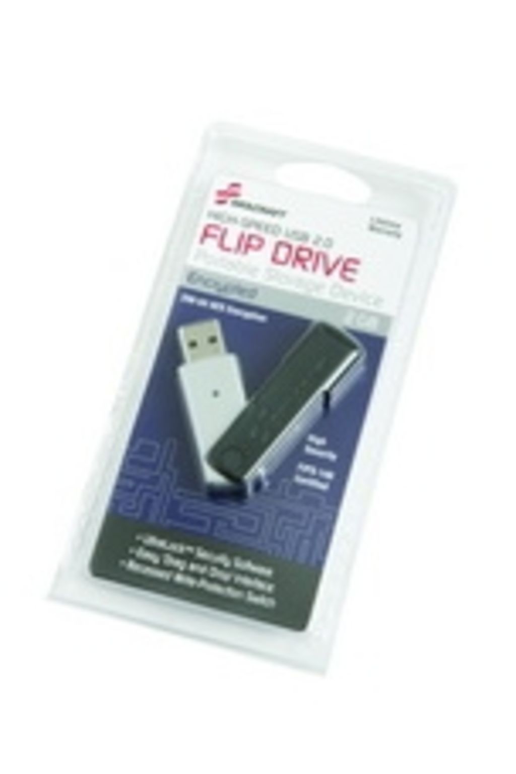 USB FLASH DRIVE 2GB, WATER RESISTANT ENCRYPTED