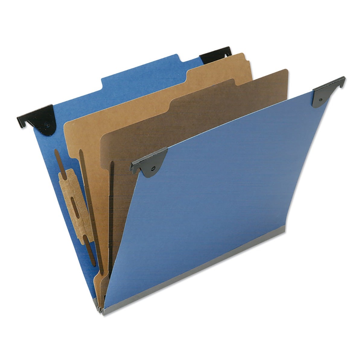 Folder File Hang Ltr Sz  Divide 6 Sect 2/5th ROC TopTab Blue