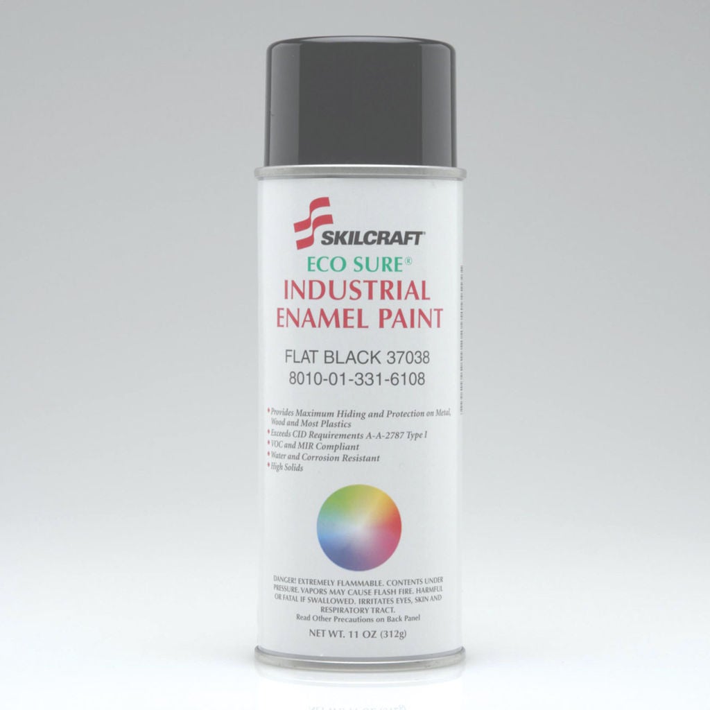 Please follow installation guidelines when ordering hazardous materialsEco Sure Enamel Flt Black11 oz  1Each  BlackPT