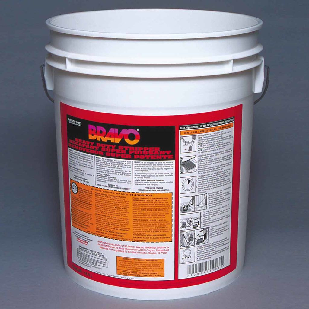 BRAVO FLOOR STRIPPER 5 GALLON
