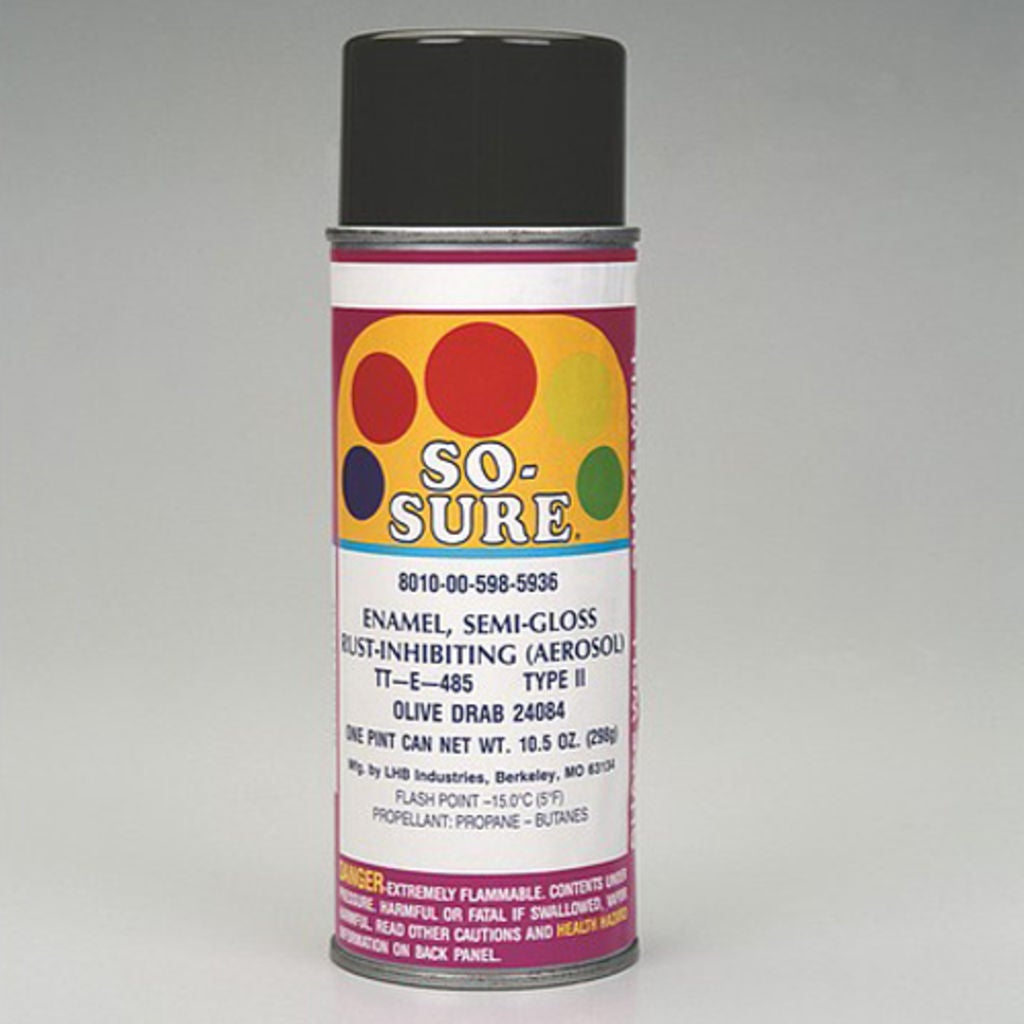 SOSURE paints are available in a variety of Federal Standard 595B colors and Military, Federal, and Commercial specifications.
