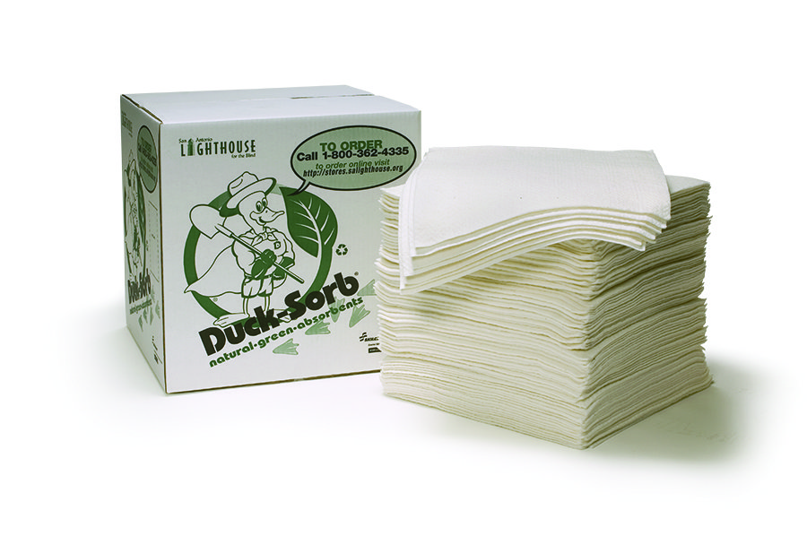 Duck Sorb Woolzorb Pad 25Gallon White
