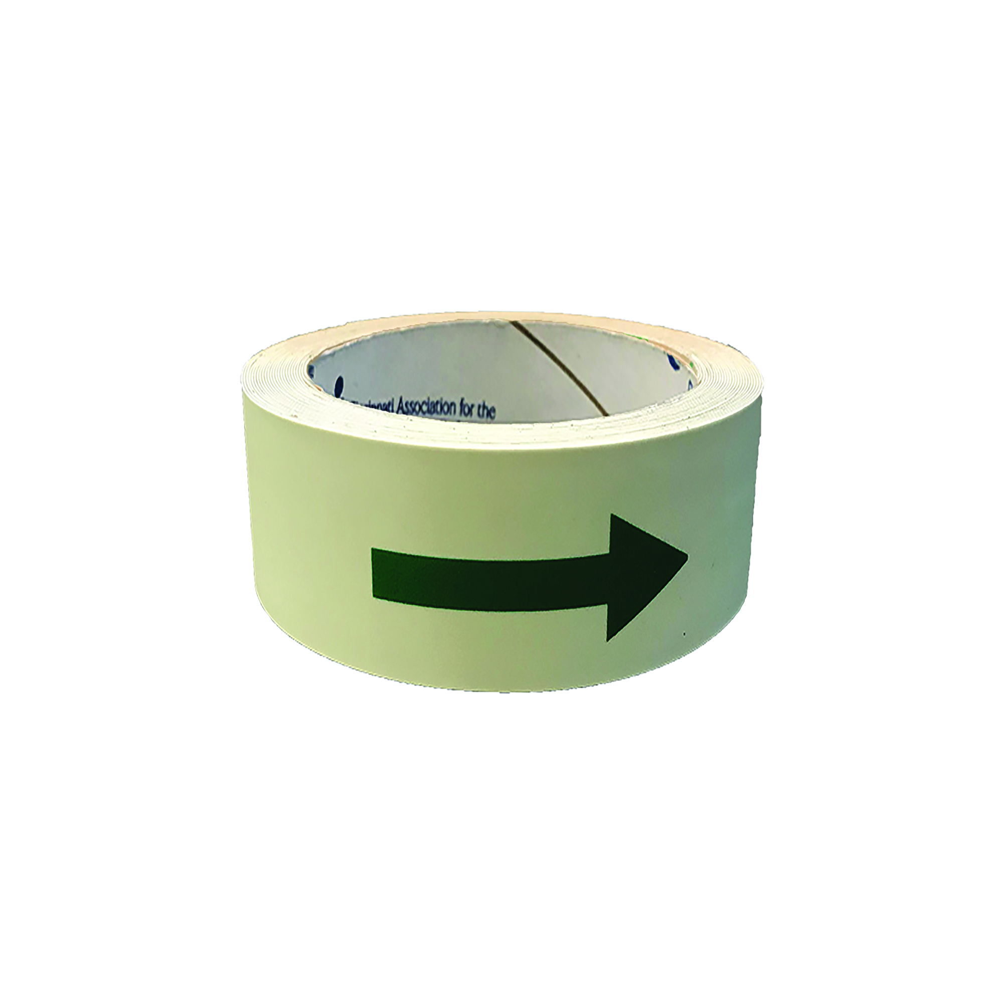 Illuminating Multipurpose Adhesive Tape with Directional Arrows, Roll, 11/4 x 25