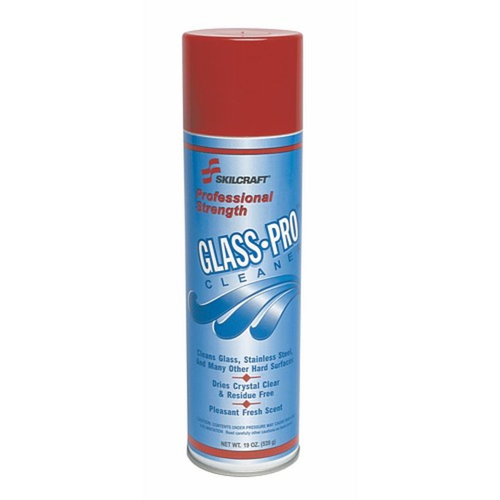 Glass Pro Professional Strength Cleaner  19 oz CansAerosol  0.15 gal (19 fl oz)  CanCN