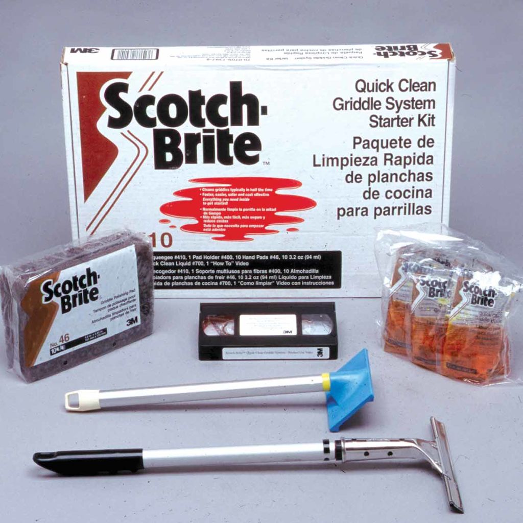 QUICK CLEAN GRILL STARTER KIT BOX MEASURES 14.2 X 21.2 X 2.9 INCH