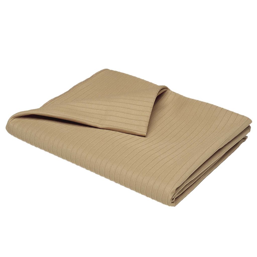 Bedspread Tan 88X5656 Width x 88 Length  TanEA